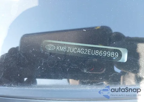 2014 Hyundai Tucson Se from USA, damaged, VIN KM8JUCAG2EU869989